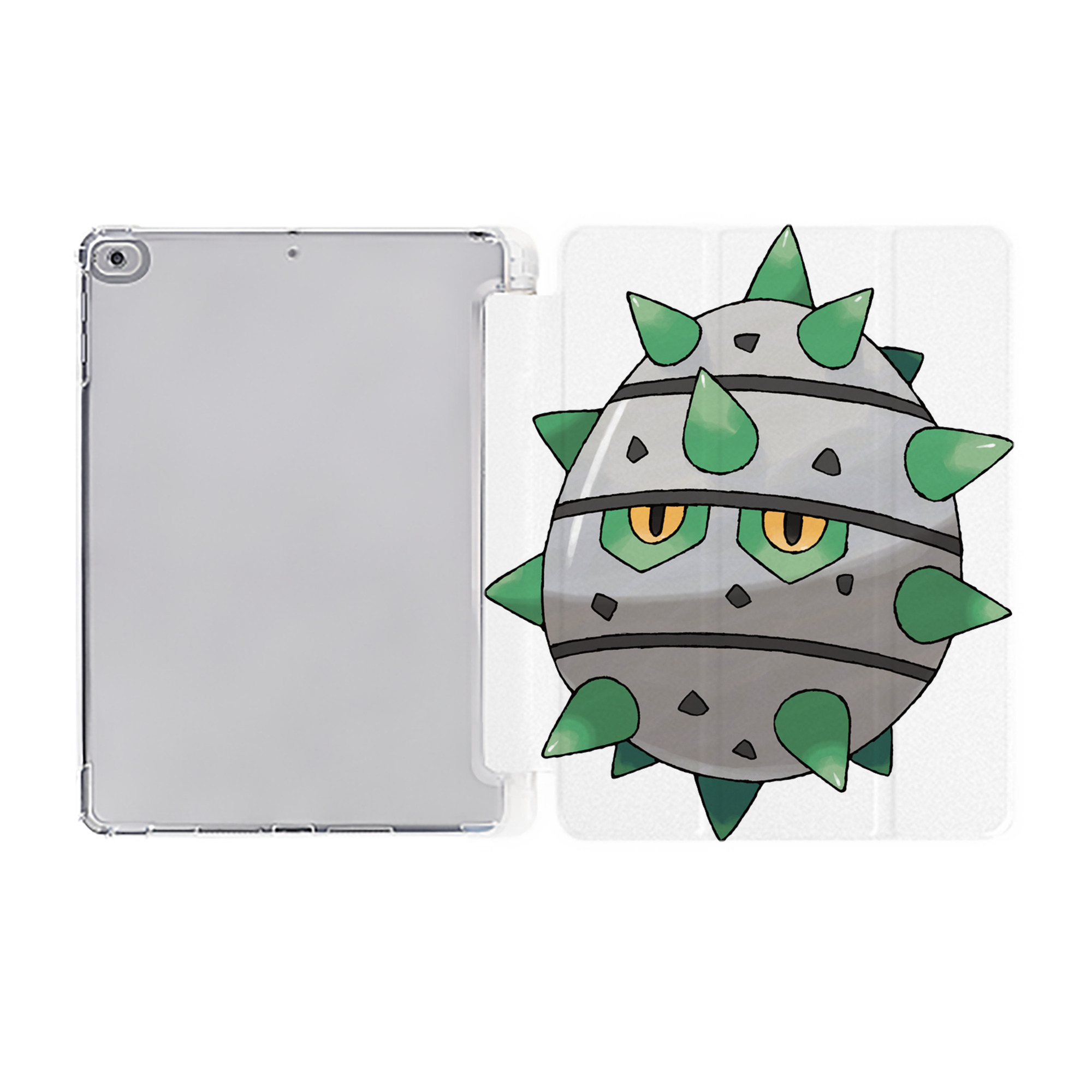 （画像用） ポケットモンスター Pokémon IPad ケース ペン収納付き 三つ折りスタンド PUレザー×シリコン 対応機種9.5/10.5/10.9インチ